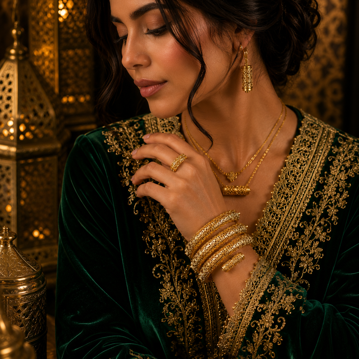 Gravure Fassia™ — Parure Royale 7 Pièces